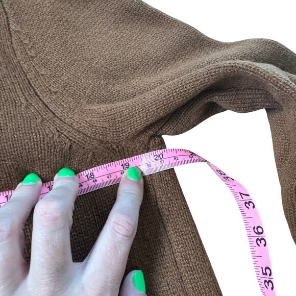 Jenni Kayne Cashmere Sweater Coat Cinnamon - Picture 6 of 8